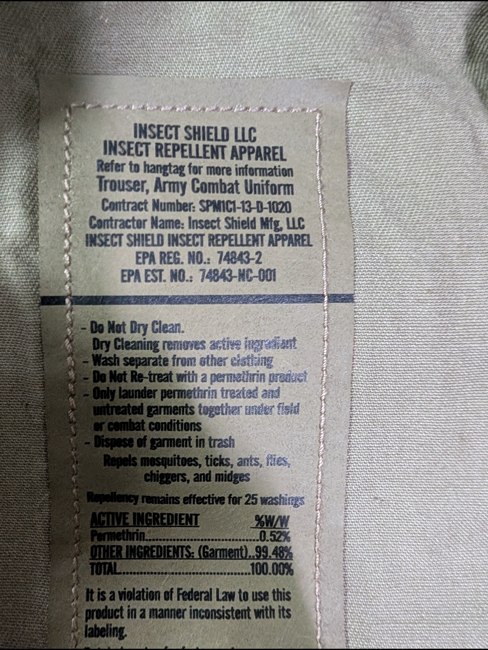 3x NWT US Army Combat Uniform Multicam OCP FR Pants XL Regular Military - Picture 13 of 16